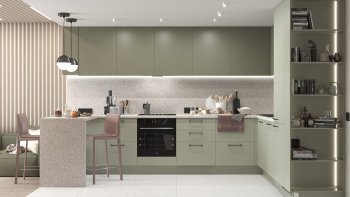 Тренды и новые цвета в дизайне современных кухонь в 2023 году в Двуречье - dvureche.mebel54.com | фото