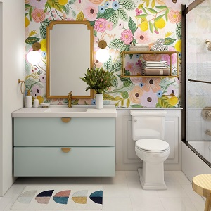 Цветная и яркая ванная комната: как преобразить санузел в Двуречье - dvureche.mebel54.com | фото