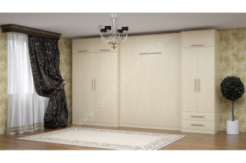Комплект мебели со шкаф-кроватью трансформер Ратмир в Двуречье - dvureche.mebel54.com | фото