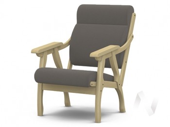 Кресло Вега-10 (бесцветный лак/ULTRA STONE) в Двуречье - dvureche.mebel54.com | фото