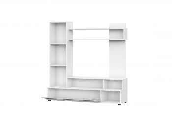 Мебель для гостиной "МГС 9" Белый / Цемент светлый в Двуречье - dvureche.mebel54.com | фото