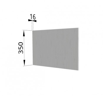 Панель торцевая (для шкафа горизонтального глубокого) ГПГ Ройс (Графит софт) в Двуречье - dvureche.mebel54.com | фото