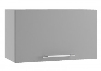 Ройс ПГ 600 Шкаф верхний горизонтальный (Графит софт/корпус Серый) в Двуречье - dvureche.mebel54.com | фото
