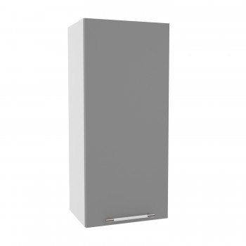 Ройс ВП 400 Шкаф верхний высокий (Графит софт/корпус Серый) в Двуречье - dvureche.mebel54.com | фото