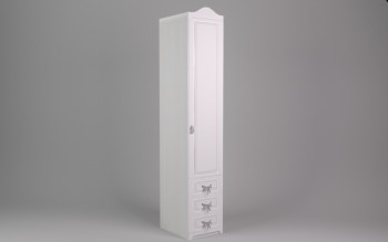 Шкаф угловой Бэлла с ящиками (Выбеленное дерево/Белый) в Двуречье - dvureche.mebel54.com | фото